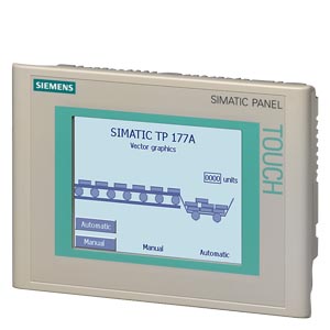 Siemens 6AV6642-0AA11-0AX1 TP177B Mono DP Touch Panel — HMI Panels & Monitors